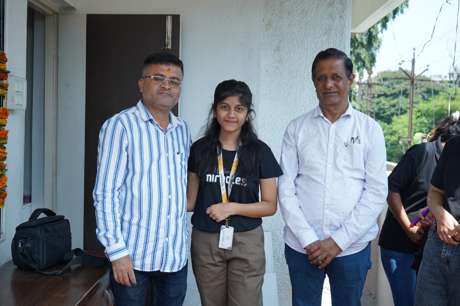 Mentor giving feedback